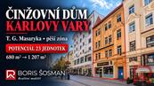 Prodej činžovního domu v Karlových Varech, T. G. Masaryka 680 m² s potenciálem rozšíření na 1 , cena 33500000 CZK / objekt, nabízí 