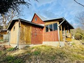 Prodej zahradní dřevěné chatky, skleníky, sklad, pozemek 560 m2, Úšovice - Mariánské Lázně, cena 470000 CZK / objekt, nabízí 